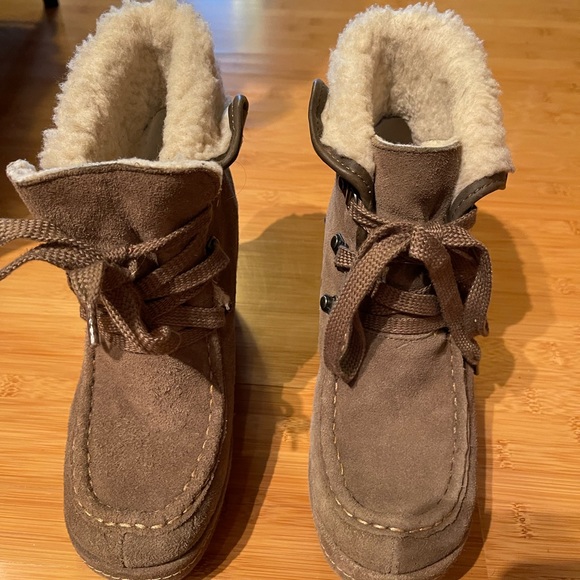 Rocket Dog Suede Booties Wedge Heel 8-1/2 - Picture 3 of 14